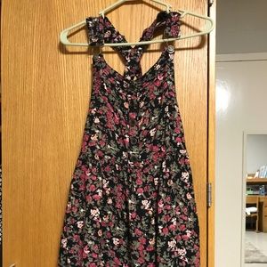 Urban Outfitters Floral Overall Dress